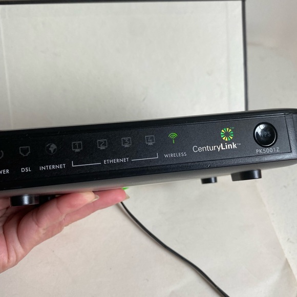 CenturyLink ZyXEL PK5001Z ADSL2 4-Port WiFi Router Modemn - Picture 7 of 7